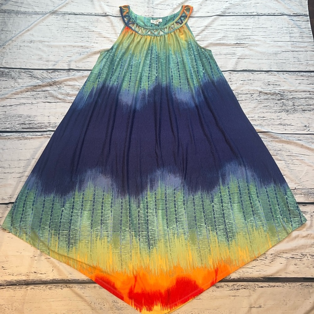 Tie Dye Dress John Paul Richard 3X